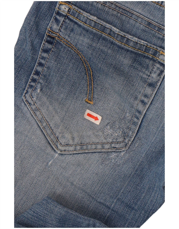 Dondup Damen Skinny Jeans W28 L31 Blaue Baumwolle