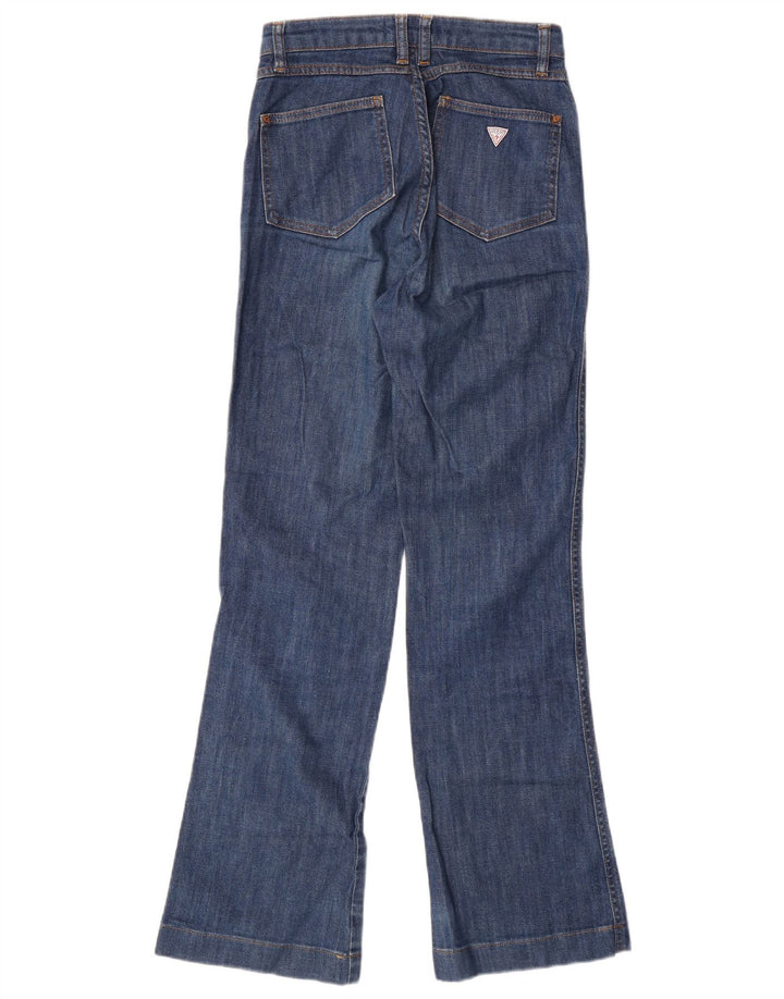 Guess Damen Bootcut Jeans W25 L32 Blau