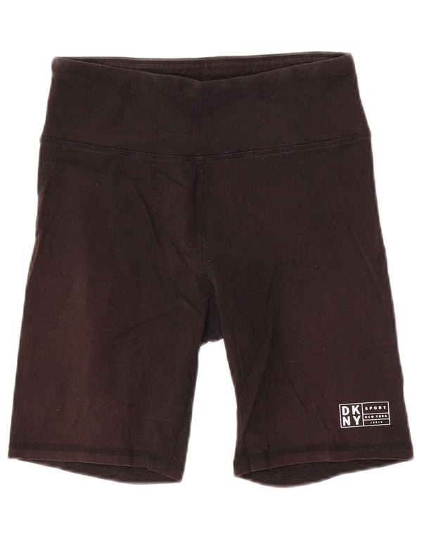 Dkny Damen Sportshorts UK 8 Small Schwarz