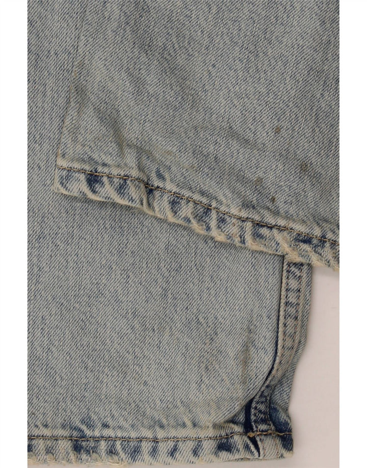 ZARA Damen Straight Jeans EU 40 Medium W30 L28 Blaue Baumwolle