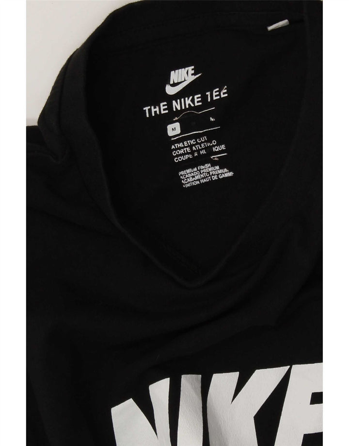 Nike Herren Athletic Cut Graphic T-Shirt Top Medium Schwarz