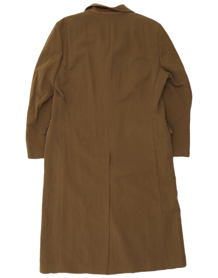 Hugo Boss Herrenmantel EU 50 Large Khaki Polyamid