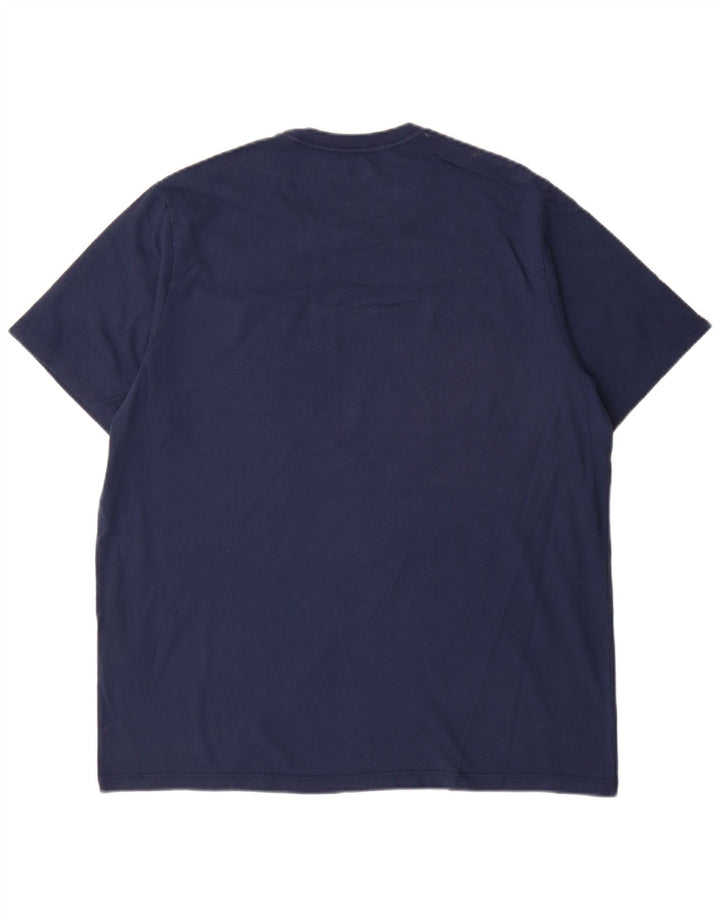 Levi's Herren Standard T-Shirt Top XL Marineblau Baumwolle