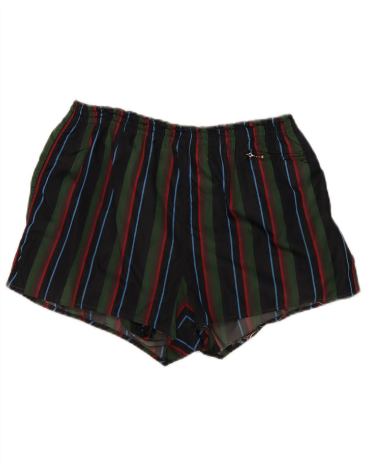 Dubin Herren-Badeshorts, mittelgroß, mehrfarbig gestreift