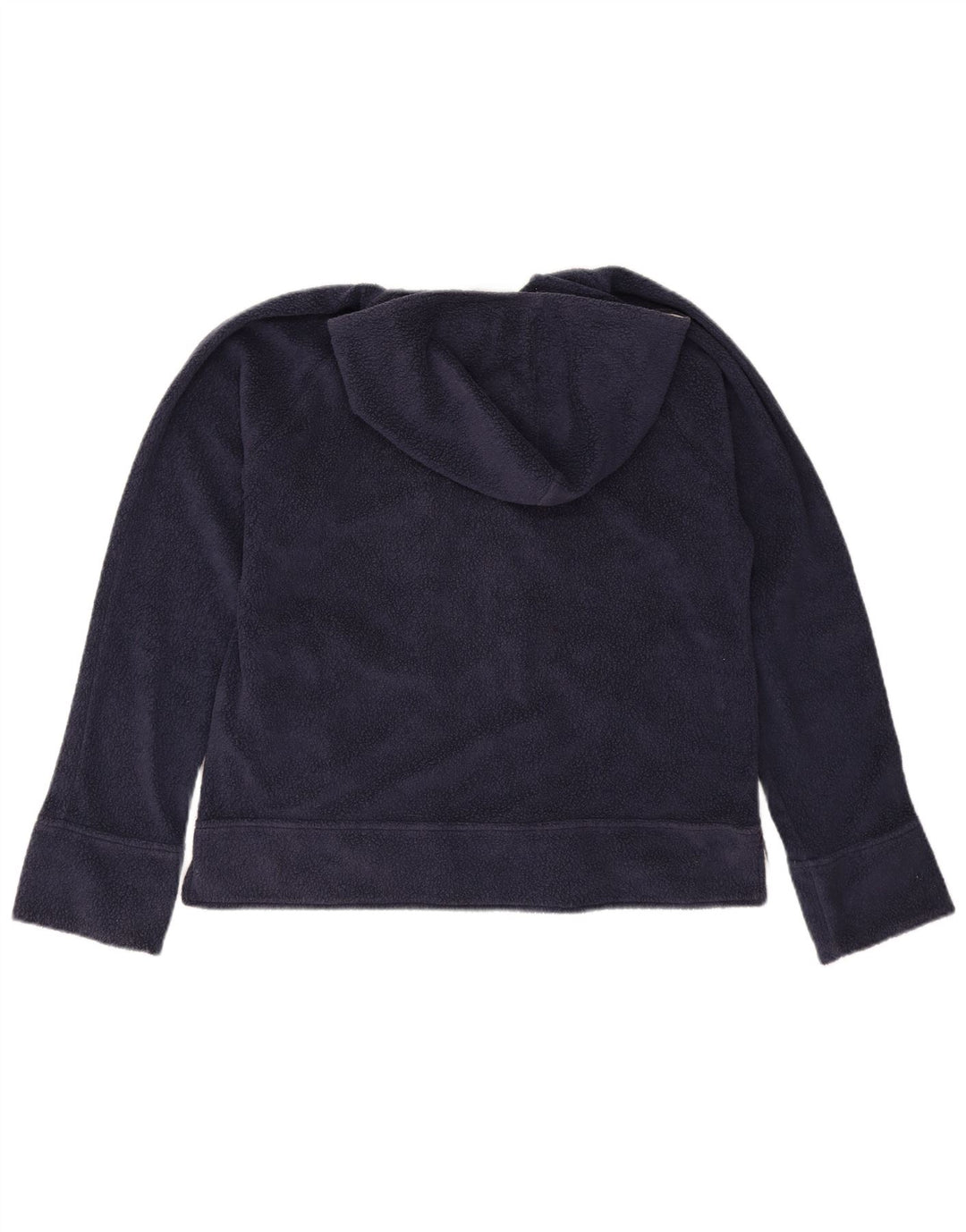 Nike Damen-Fleecejacke mit Kapuze, US 12/14, großes marineblaues Polyester