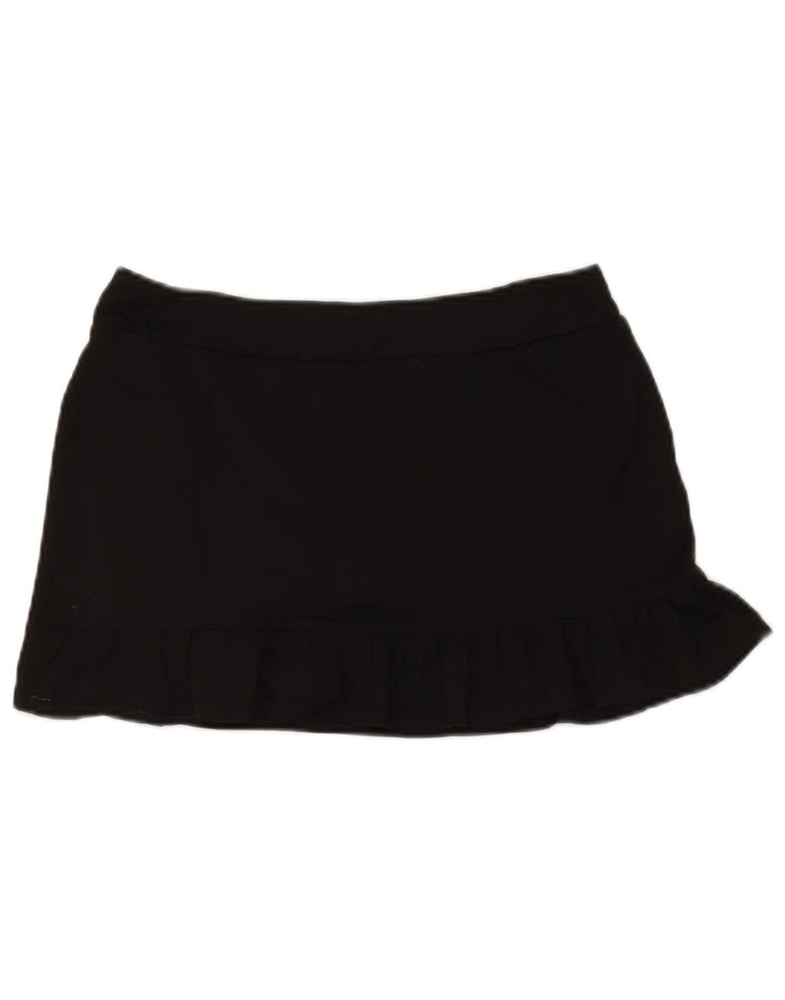 Fila Damen Tennisrock UK 12 Medium Schwarz Polyester