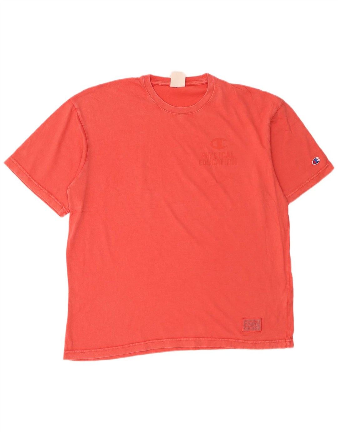 Champion Herren T-Shirt Top Small Orange