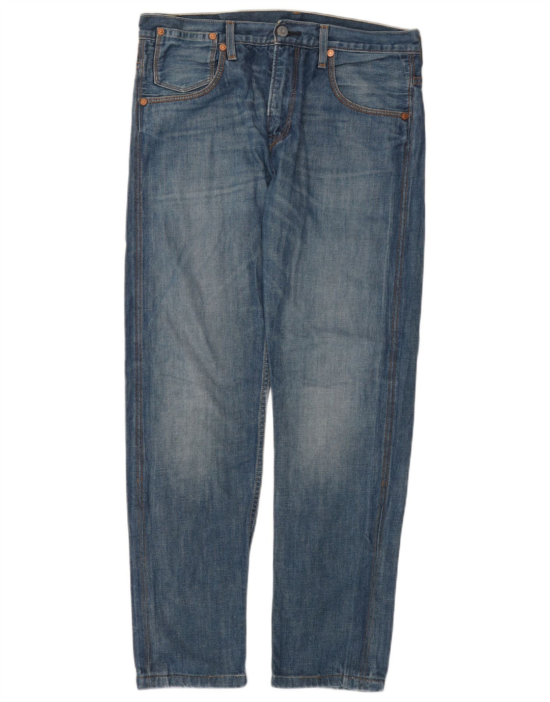 Levi's Herren 508 Slim Jeans W33 L31 Blaue Baumwolle