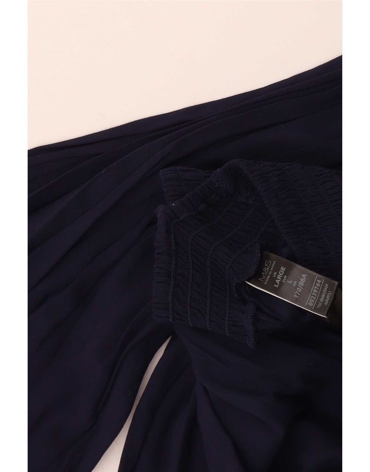 Marks & Spencer Damen Jogginghose, kurze Hose, Größe L, W30, L23, Marineblau