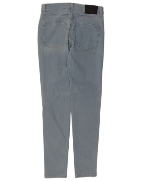 French Connection Damen Skinny Jeans UK 10 Small W26 L28 Blau