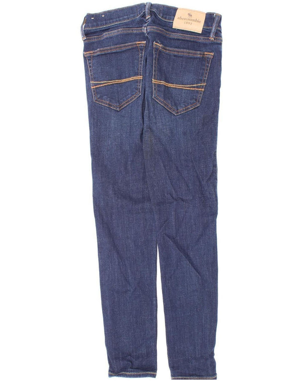 Abercrombie & Fitch Slim Skinny Jeans für Jungen, 11–12 Jahre, W24 L25, Marineblau