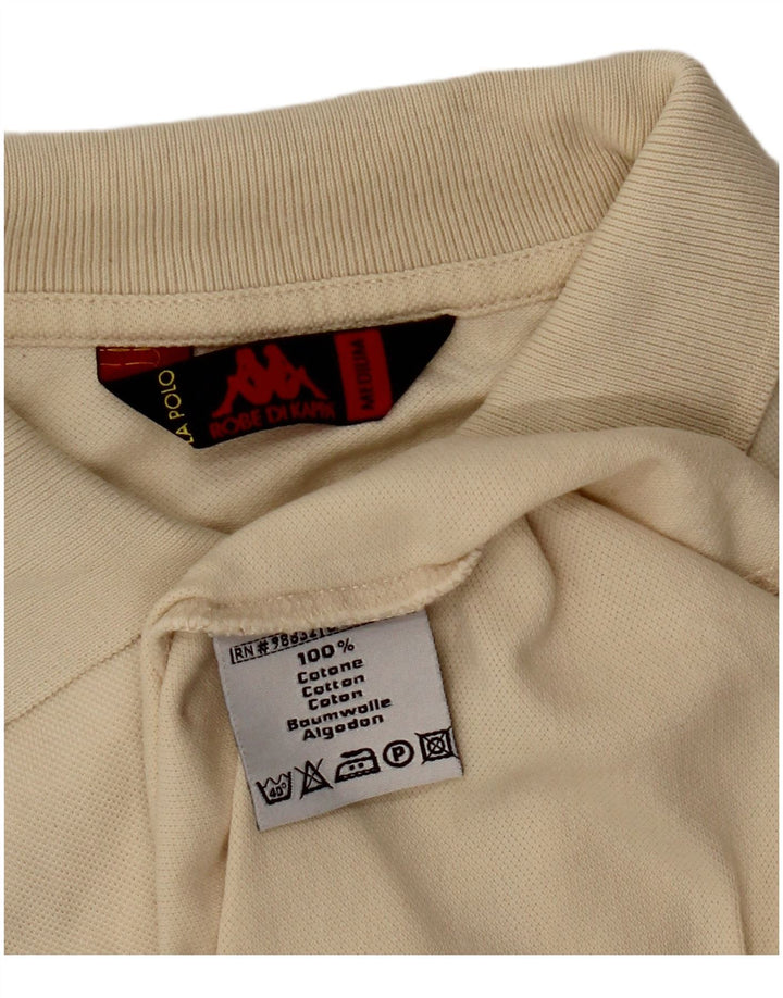 Kappa Herren Poloshirt Mittelbeige Baumwolle