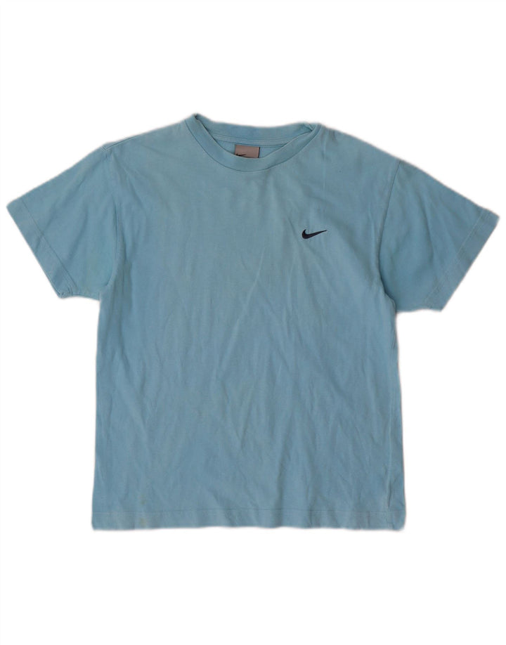 Nike T-Shirt für Jungen, 11–12 Jahre, mittelblaue Baumwolle