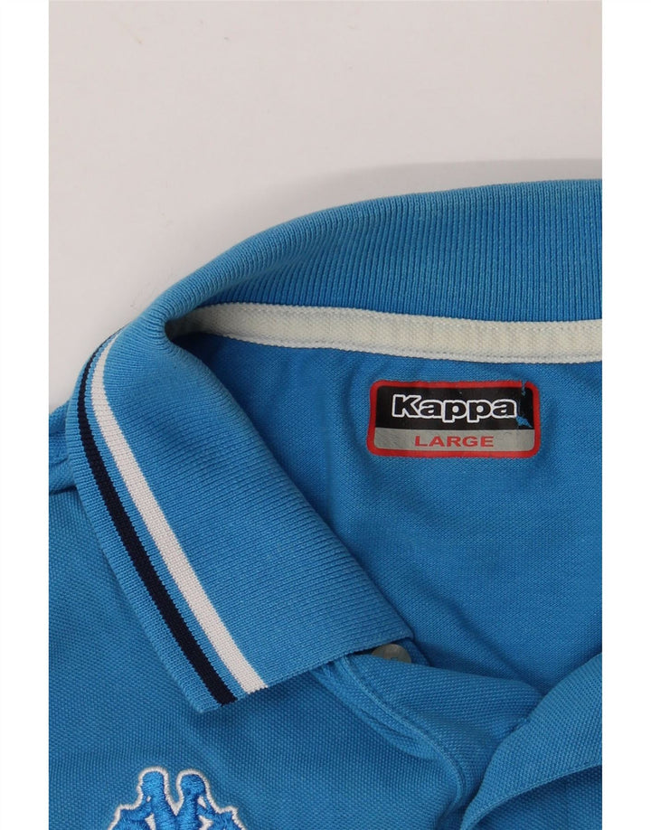 KAPPA Herren Poloshirt Large Blau