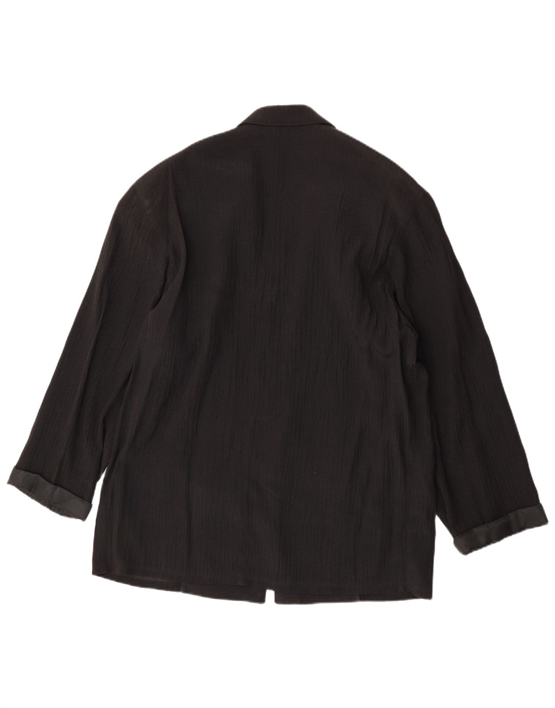 Vintage Herren 1 Knopf Blazer Jacke UK 40 Large Schwarz