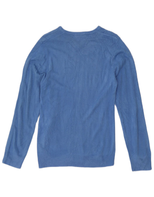 Marks & Spencer Damen Blue Harbor V-Ausschnitt Pullover Pullover UK 10 Small