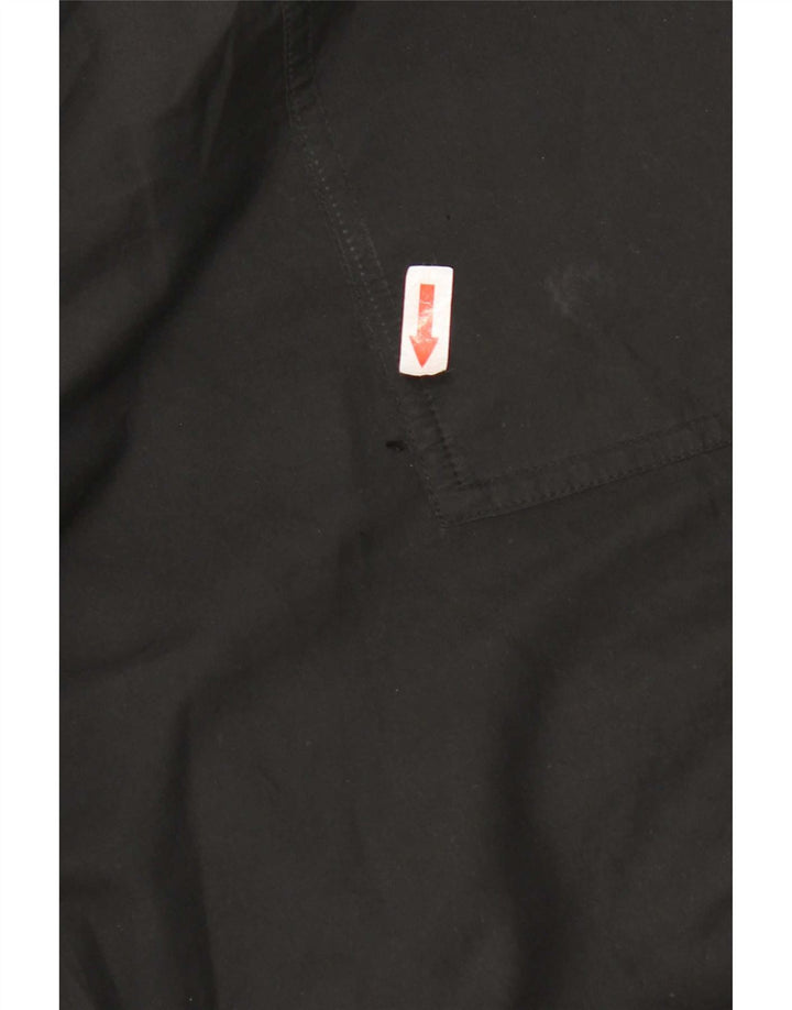 Adidas Herren-Trainingshose, groß, aus schwarzem Polyester