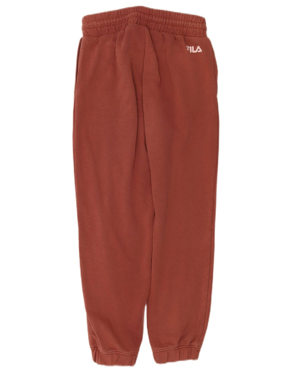 Fila Damen Grafik-Trainingshose, Jogginghose, Gr. 4, XS, Rosa