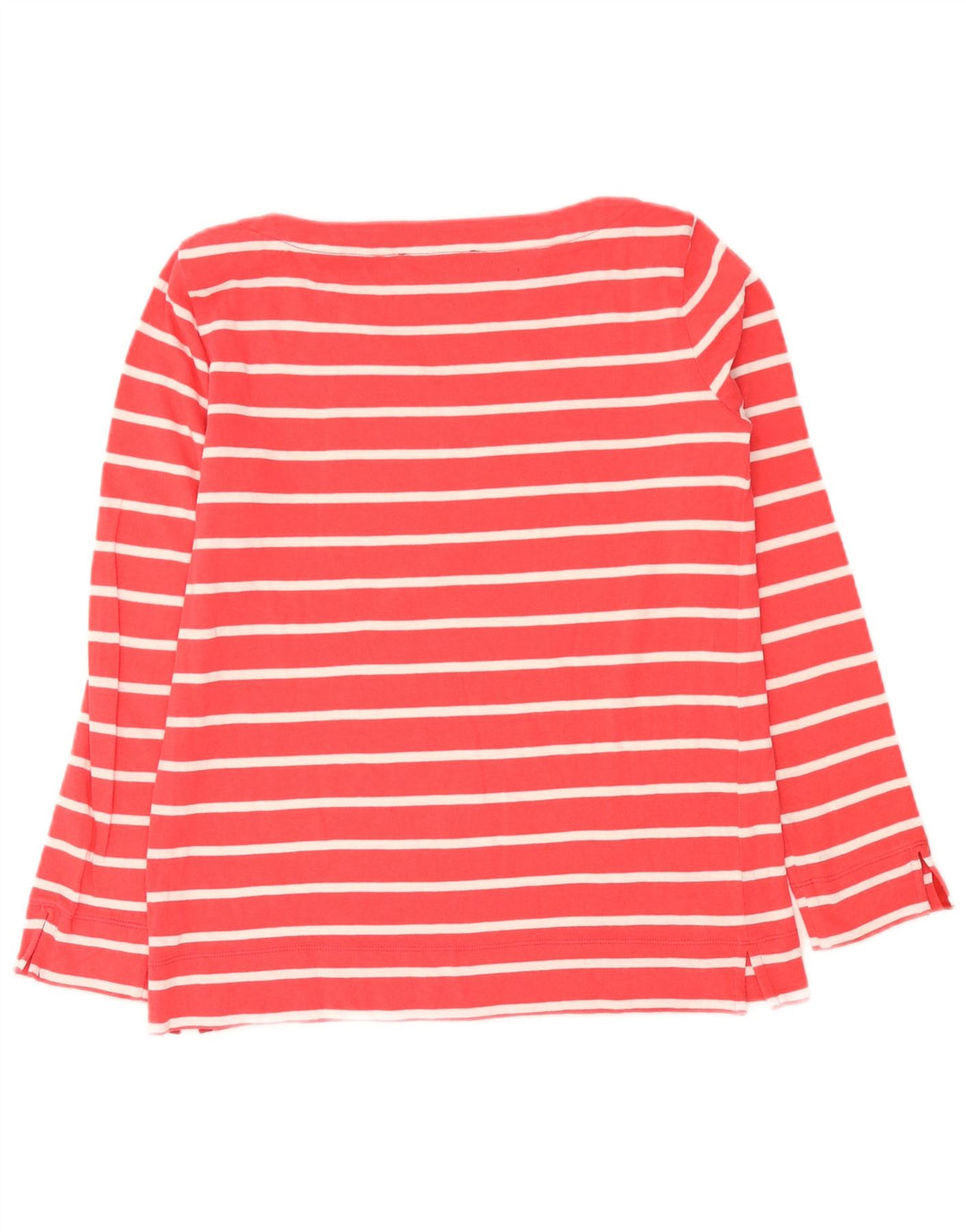 Max & Co. Damen Top Langarm UK 14 Large Rosa gestreift