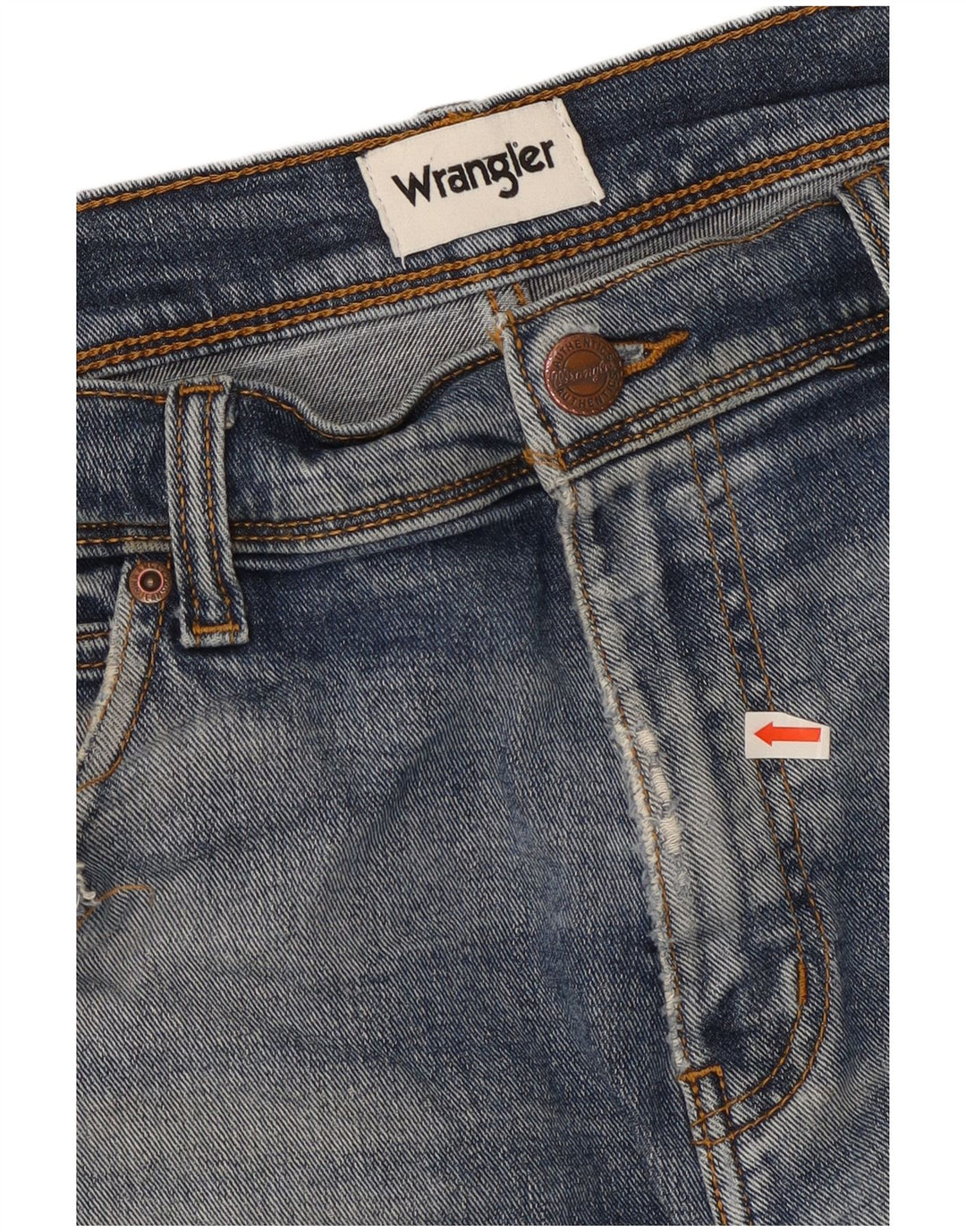 Wrangler Herren Texas Straight Jeans W32 L30 Blaue Baumwolle