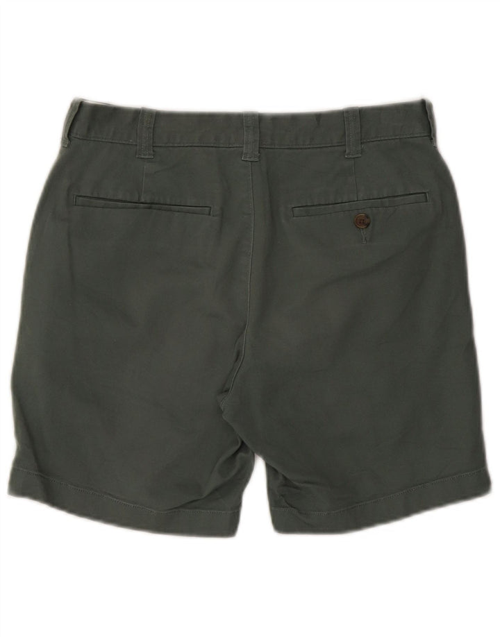 J. Crew Herren Chinoshorts W28 Small Grüne Baumwolle