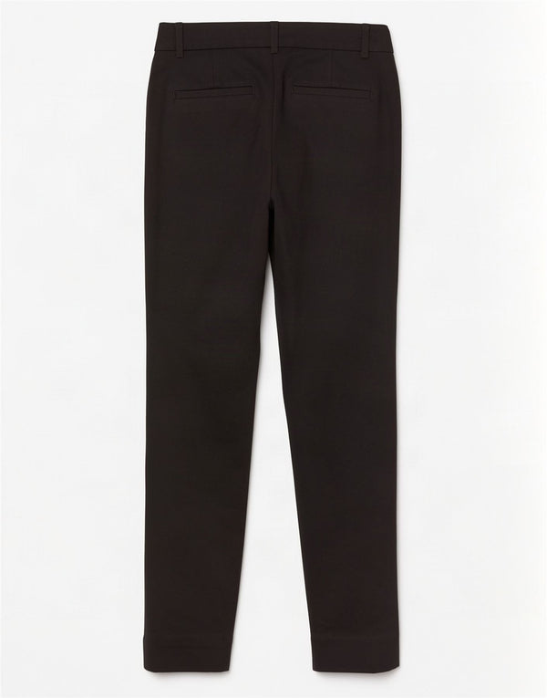 Banana Republic Damen Sloan Slim Freizeithose US 0 XS W28 L27 Schwarz