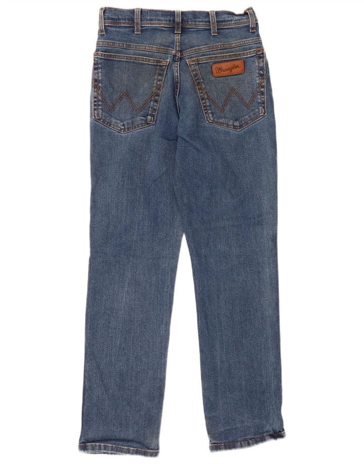 WRANGLER Herren Texas Straight Jeans W28 L30 Blau