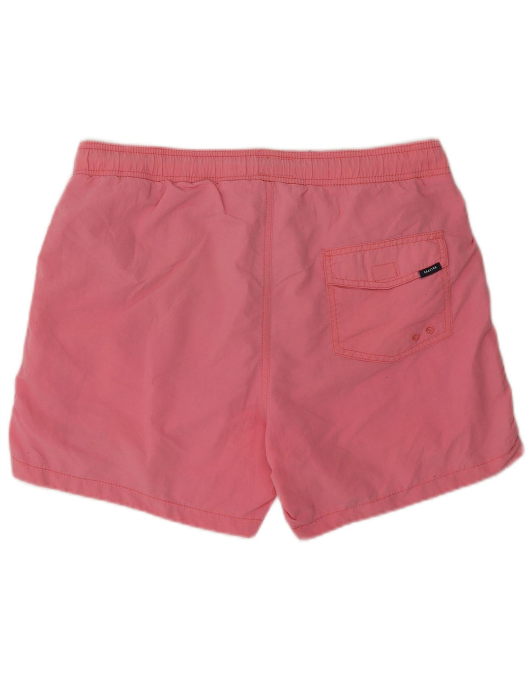 Gaastra Herren-Badeshorts mit Grafik, Mittelrosa, Nylon