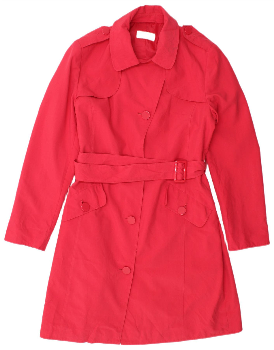 Marks & Spencer Damen Trenchcoat UK 12 Mittelrosa Polyester