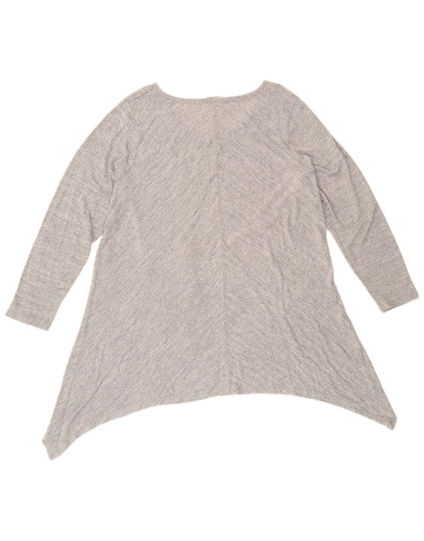Marks & Spencer Damen Autograph Tunikakleid UK 22 3XL Grau meliert