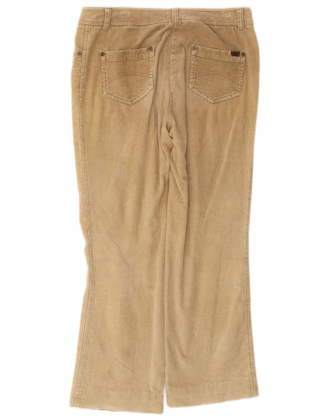 Sergio Tacchini Damen Bootcut-Cordhose IT 42 Medium W32 L26 Beige