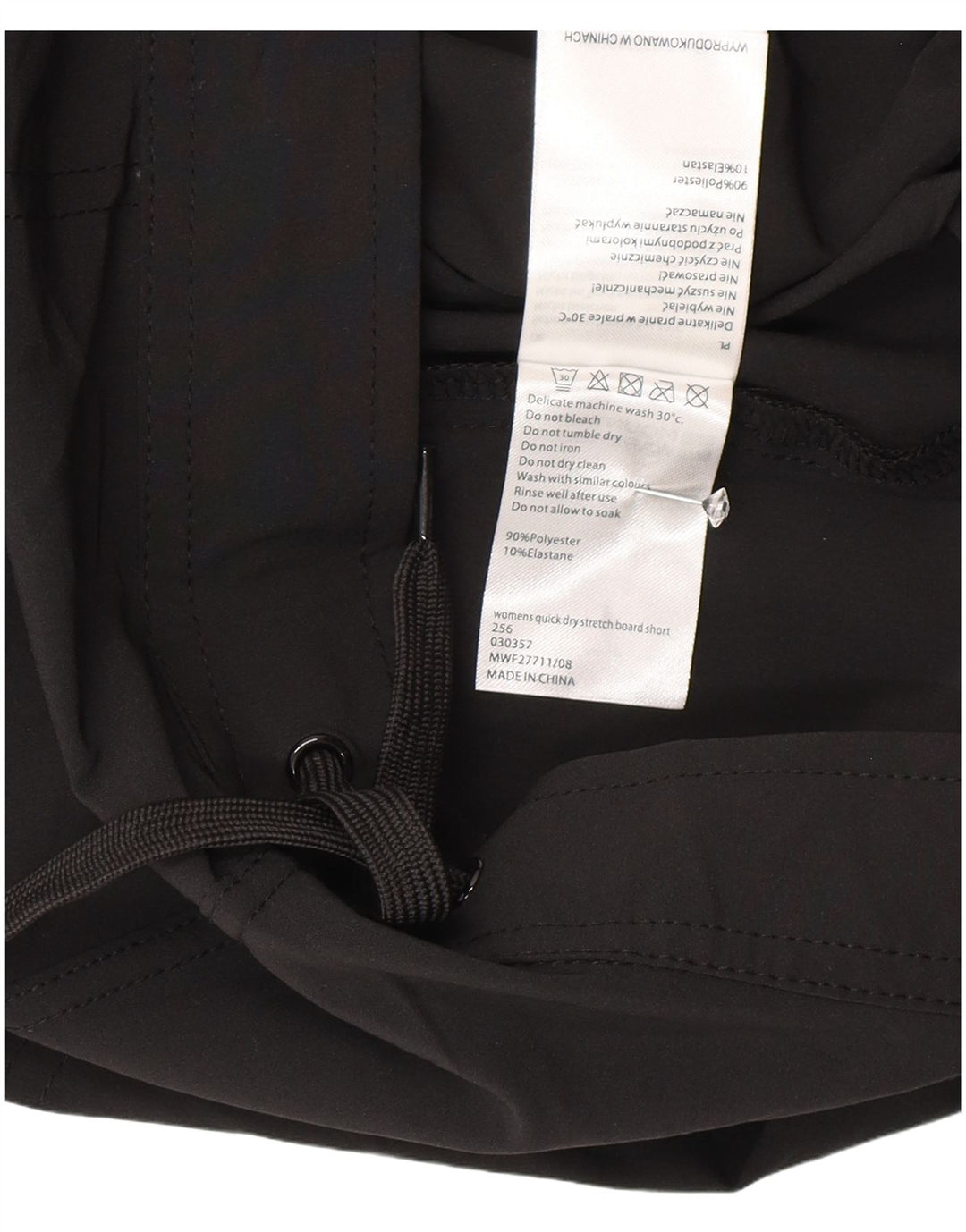 Mountain Warehouse Damen-Sportshorts UK 18 XL Schwarz Polyester