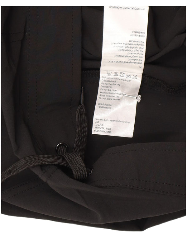 Mountain Warehouse Damen-Sportshorts UK 18 XL Schwarz Polyester