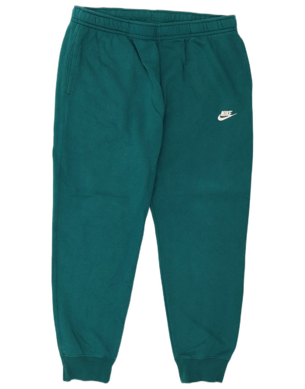 Nike Damen Trainingshose Jogger UK 20 2XL Türkis Baumwolle