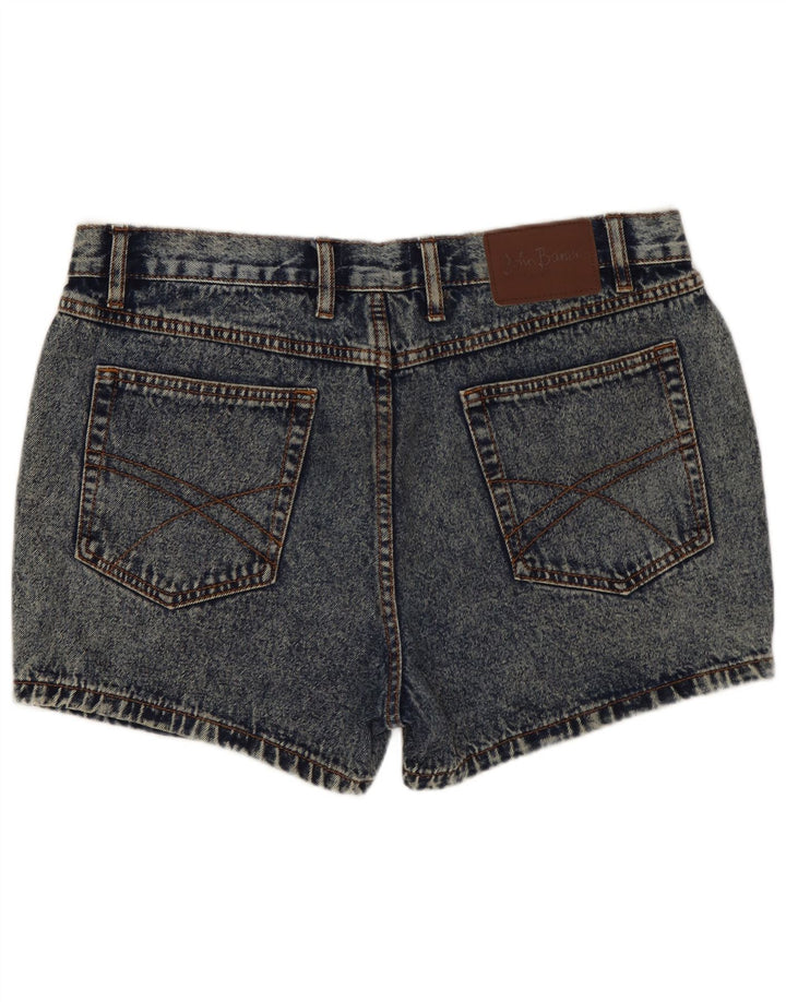 JOHN BANER Damen Jeansshorts W34 Große blaue Baumwolle