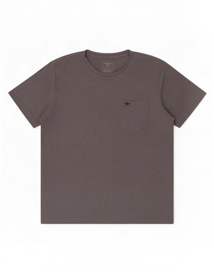 Dockers Herren T-Shirt Top Large Grau Baumwolle