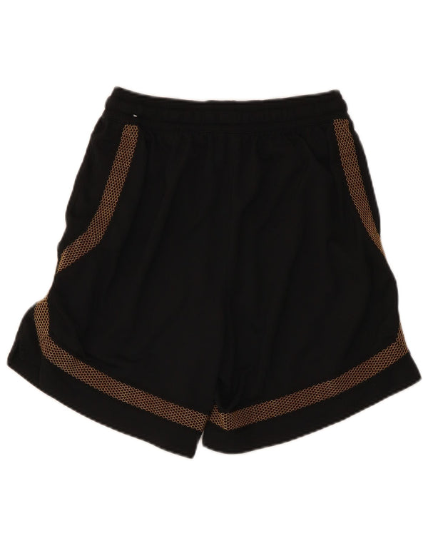 Nike Herren-Dri-Fit-Sportshorts, klein, schwarzes, geometrisches Polyester