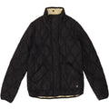 TIMBERLAND Womens Reversible Quilted Jacket UK 16 Large Black Nylon Vintage Timberland and Second-Hand Timberland from Messina Hembry 