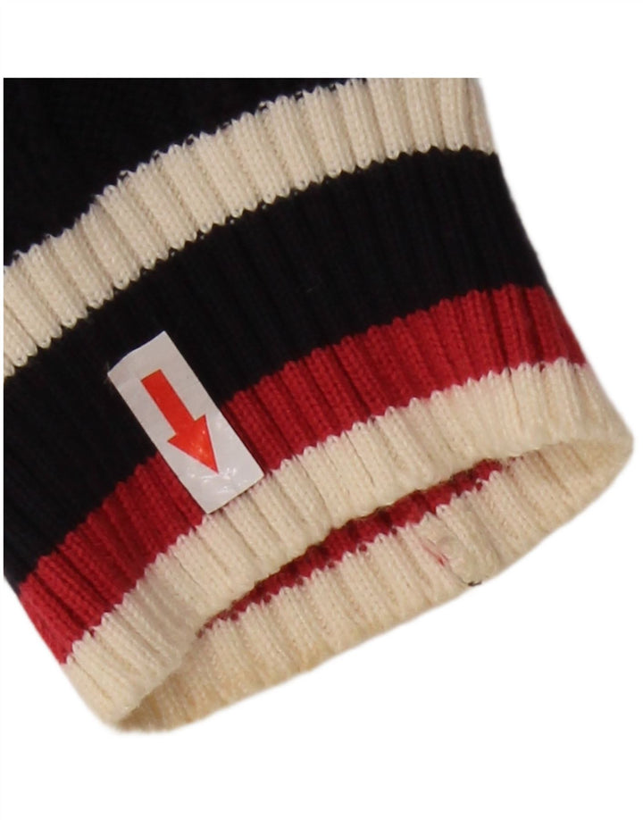 JAEGER Damen-Strickjacke in Übergröße, Gr. 10, Größe S, Marineblau, Farbblock