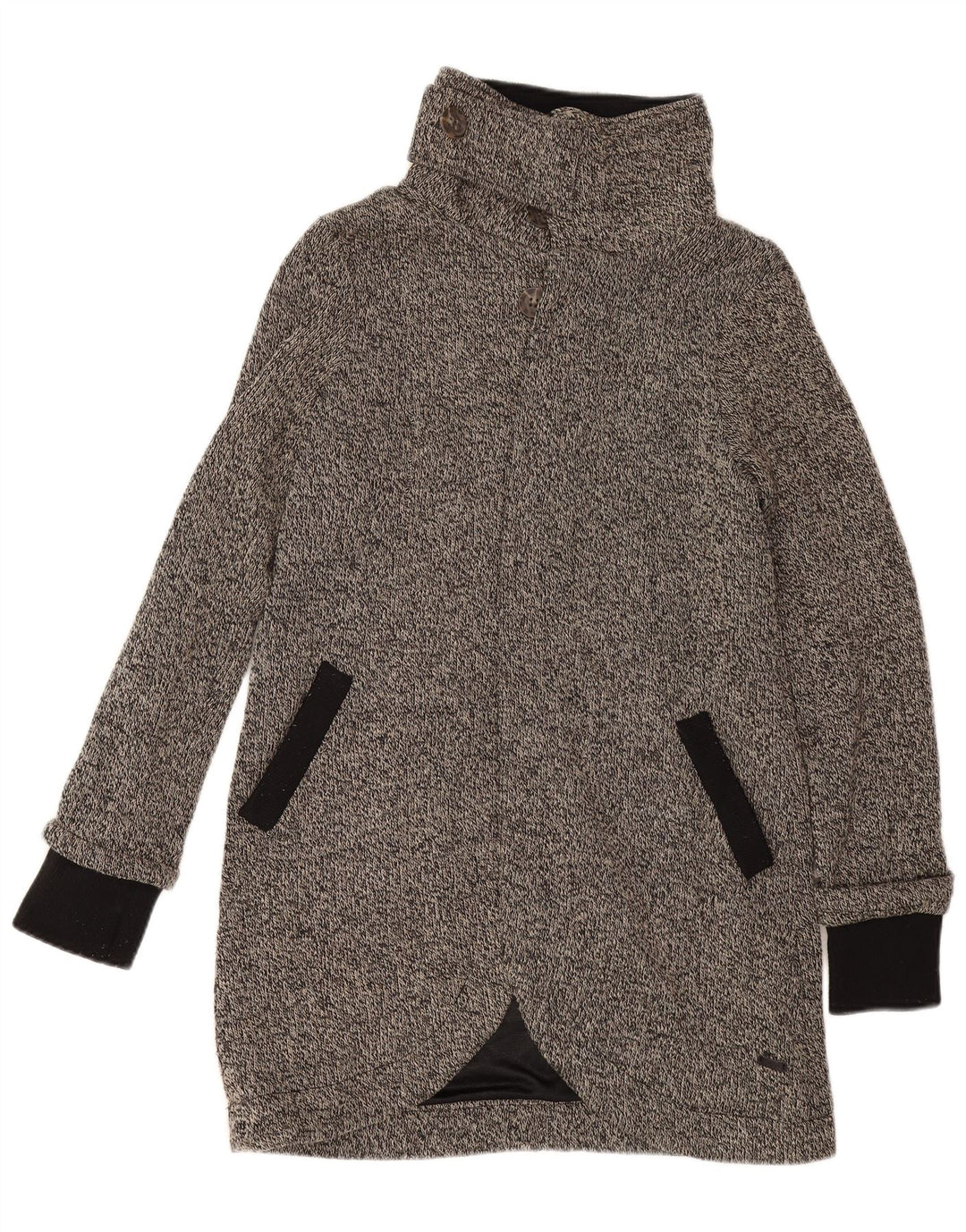 Rip Curl Damen-Strickjacke mit entspannter Passform, US 8, mittleres Marineblau gefleckt