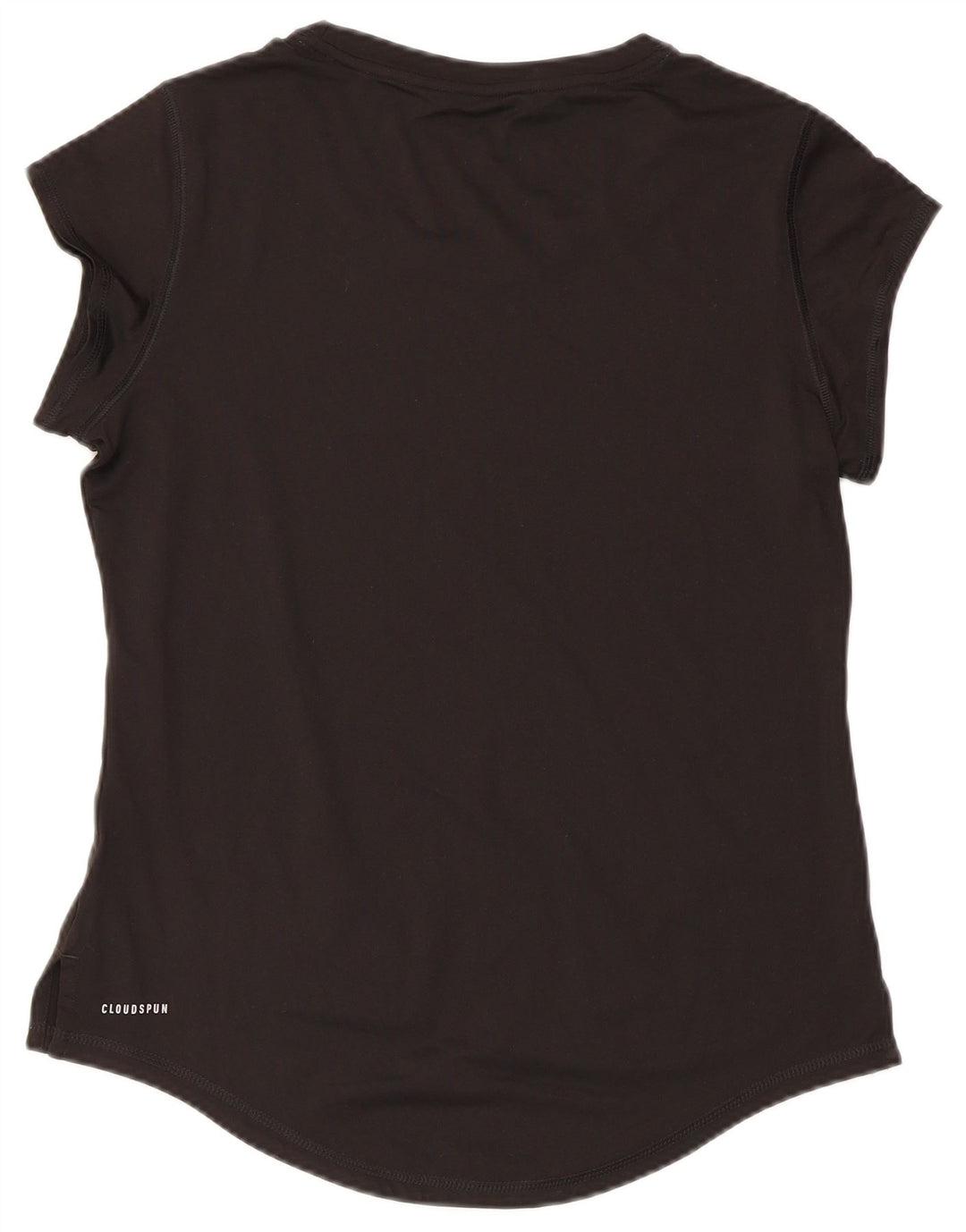 Puma Damen Cloudspun T-Shirt Top UK 12 Medium Schwarz Polyester