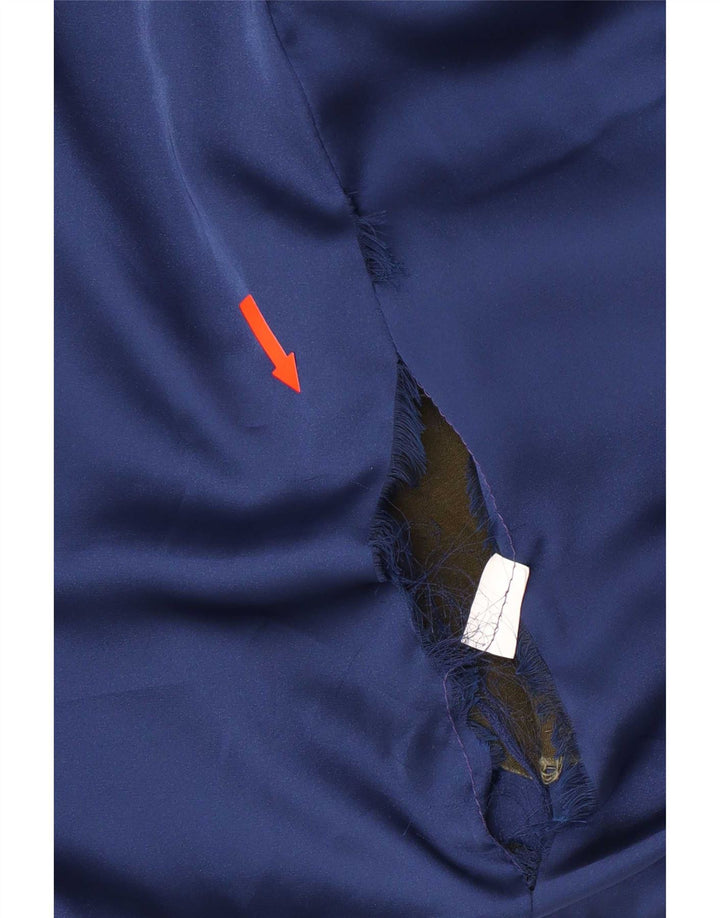 Zara Damen Offene Militärjacke UK 14 Large Grün