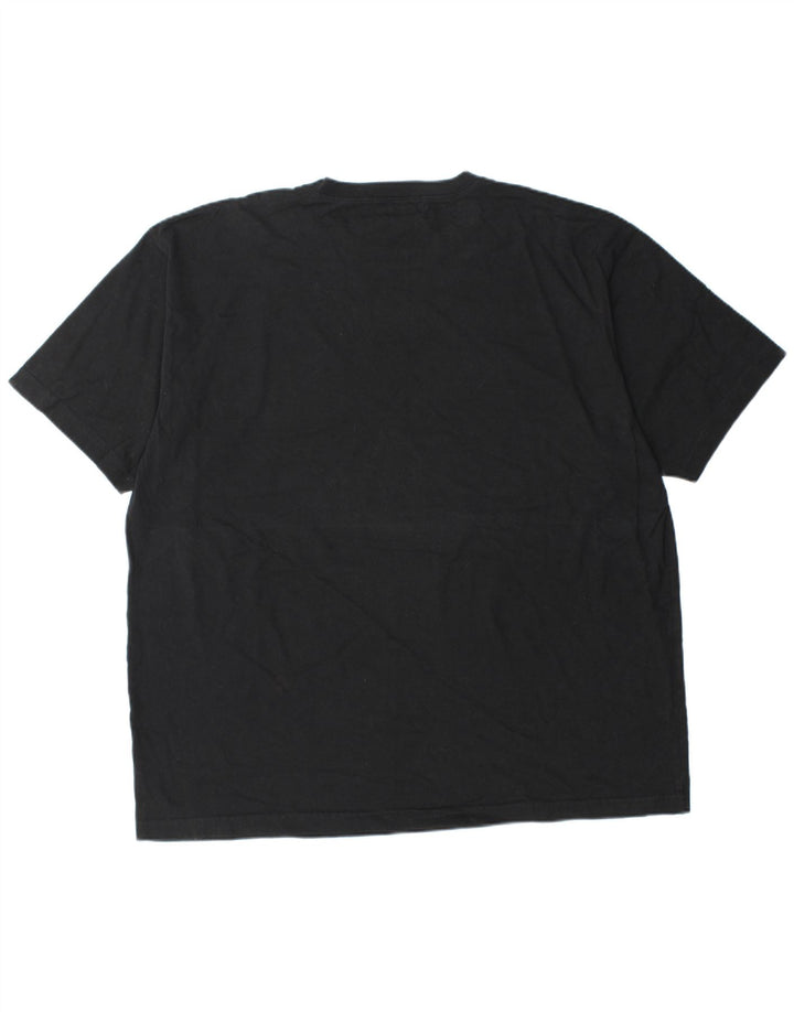 EDDIE BAUER Herren T-Shirt Top XL Schwarz Baumwolle