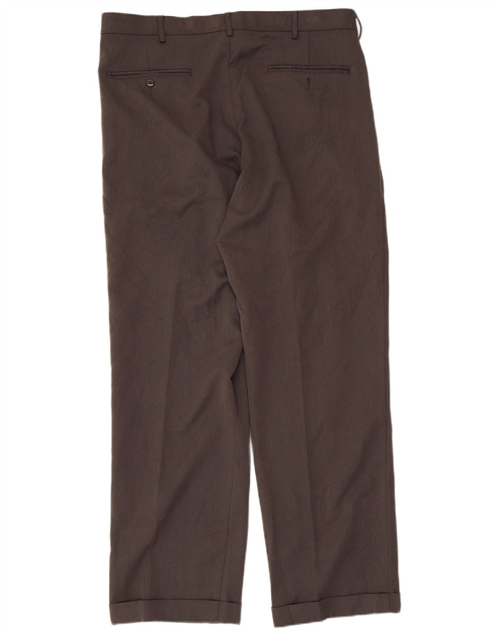LEE Mens Custom Fit Pegged Chino Hose W36 L32 Grau Polyester