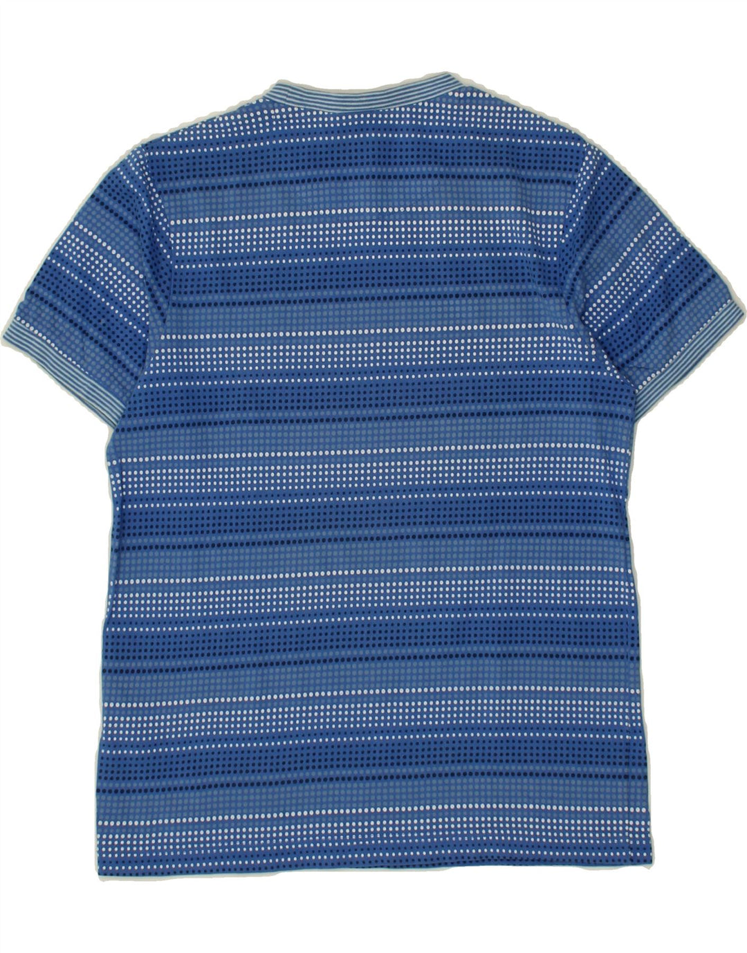 NIKE Boys T-Shirt Top 8-9 Years Small  Blue Striped Cotton Vintage Nike and Second-Hand Nike from Messina Hembry 