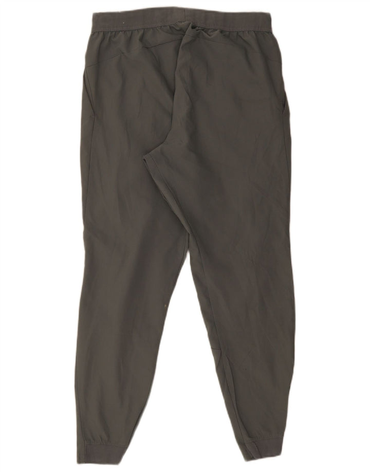 Nike Herren Dri Fit Trainingshose Mittelgraues Polyester