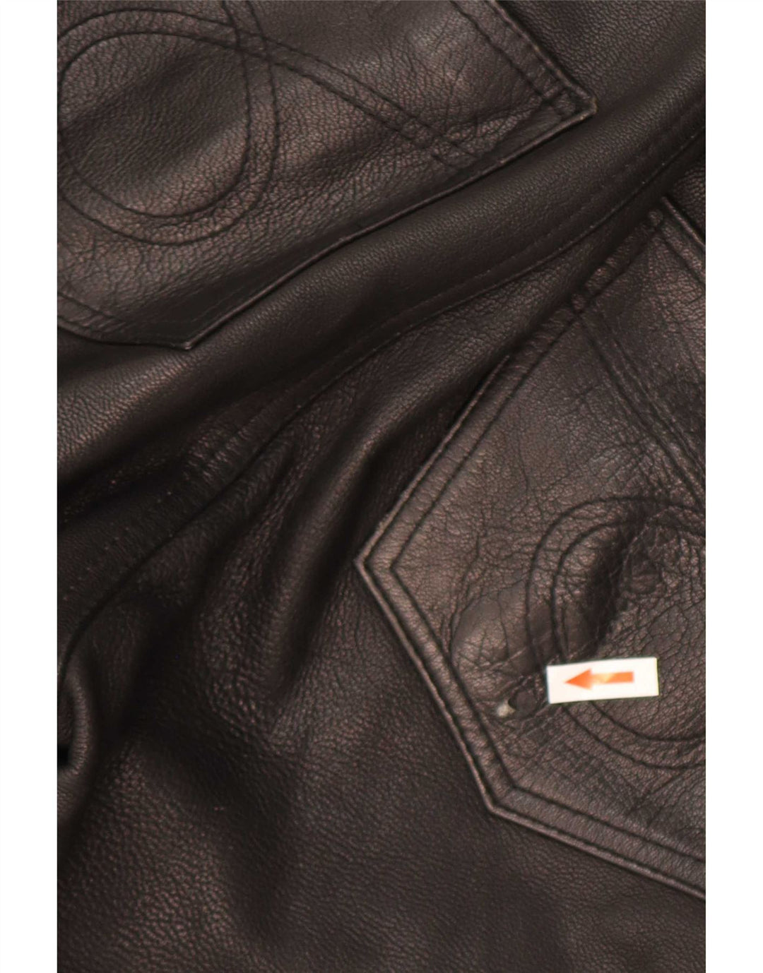 Modeka Herren Slim Lederhose XL W34 L33 Schwarz