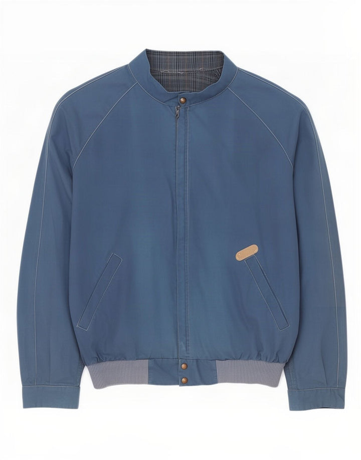 Vintage Herren Wendejacke UK 40 Large Marineblau