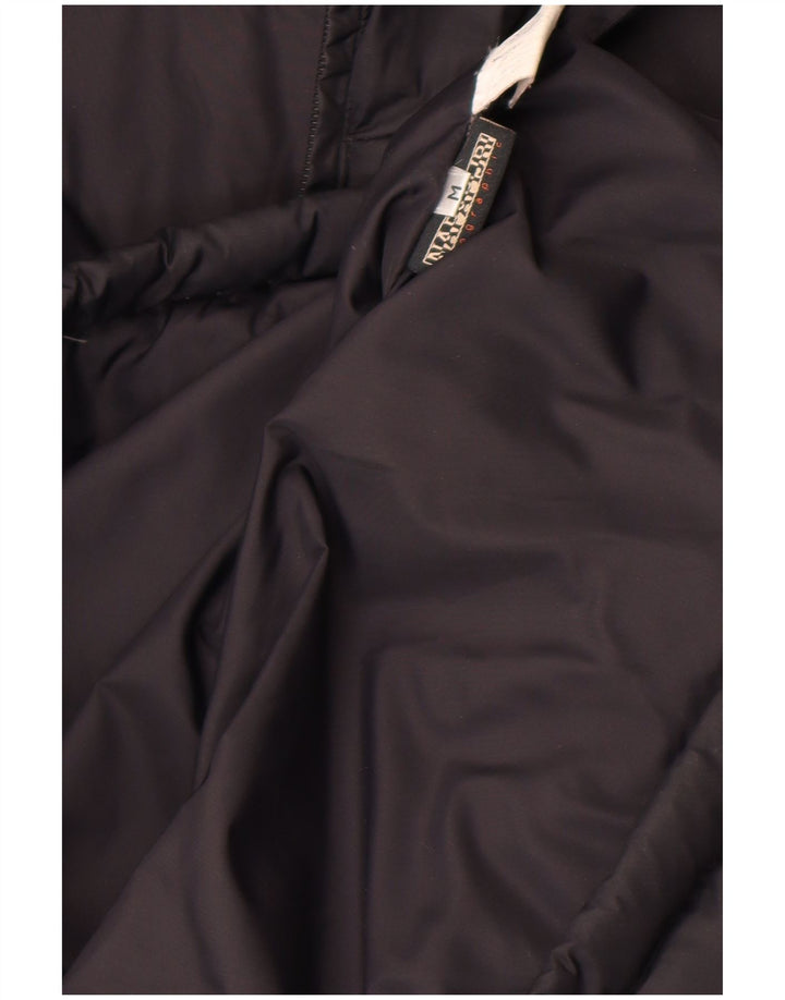 Napapijri wattierte Herrenjacke mit Kapuze, UK 38, mittelschwarz