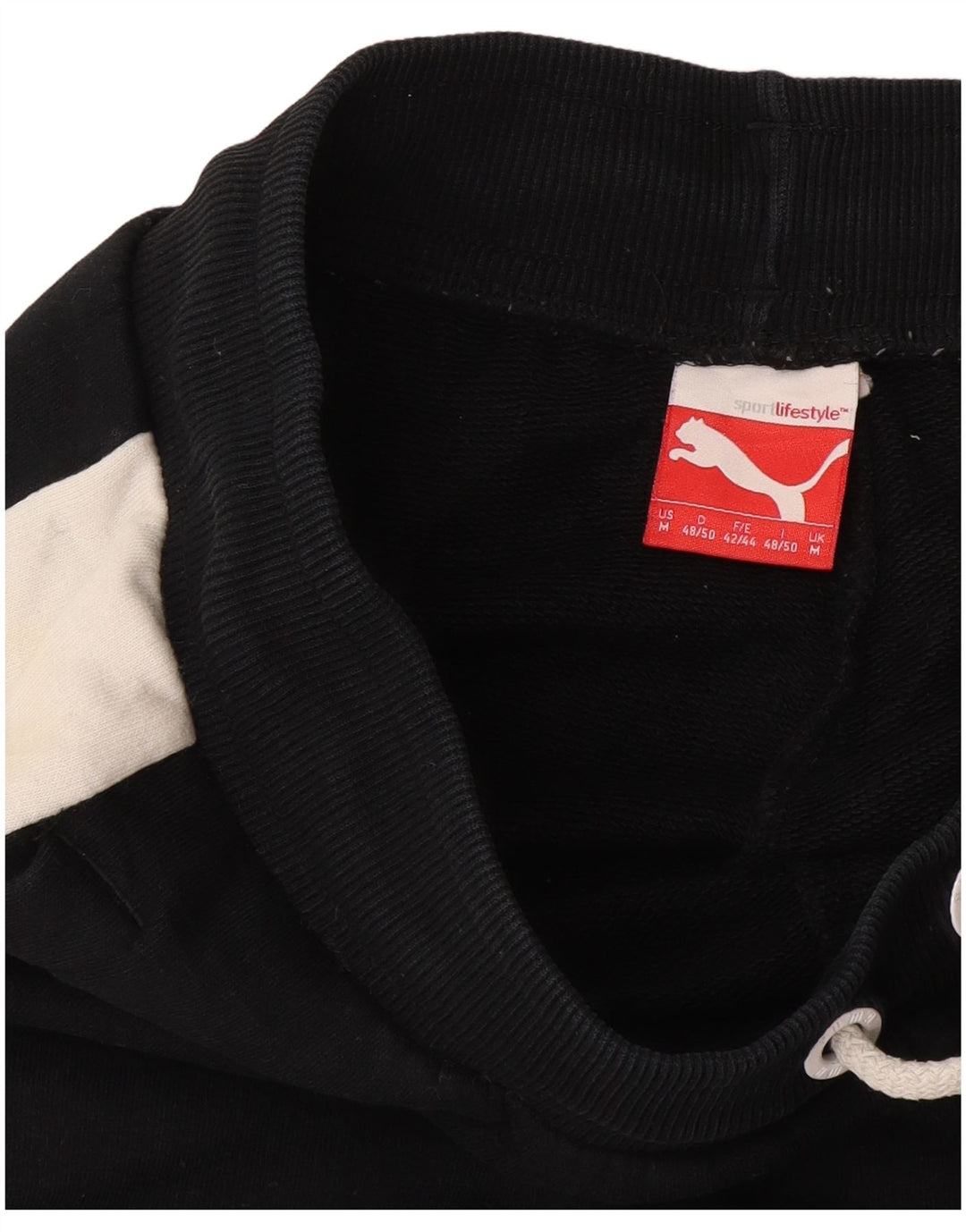 Puma Herren-Trainingshose, Jogginghose, Mittelblau, Farbblock